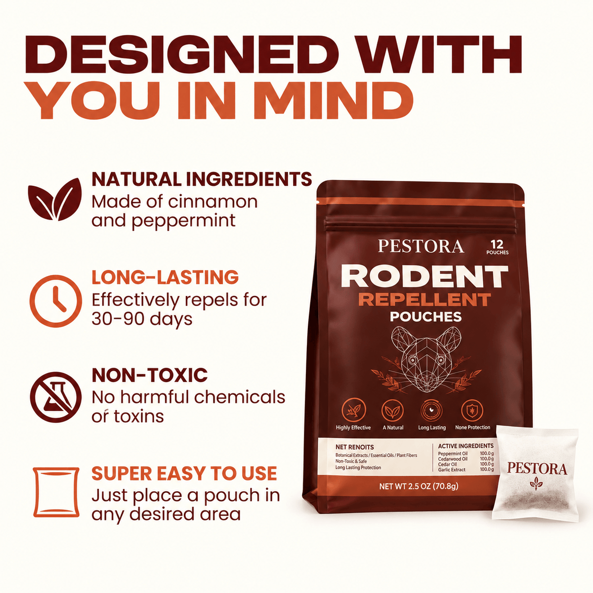 Mice Repellent Pouches